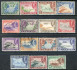 Image of  Curaçao NVPH Airmail 26-40 used (scan Alb)