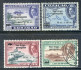 Image of  Curaçao NVPH Airmail 41-44 used  (scan A)
