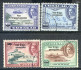 Image of  Curaçao NVPH Airmail 41-44 used  (scan B)