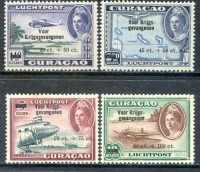 Afbeelding bij Curaçao NVPH Airmail 41-44 MNH (scan E)