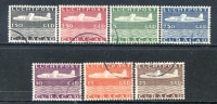 Afbeelding bij Curaçao NVPH Airmail 82-88 used (scan A)