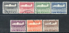 Image of  Curaçao NVPH Airmail 82-88 used (scan A)