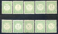 Image of  Curaçao NVPH postage 21-30 hinged (scan D)