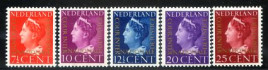 Afbeelding bij: Nederland NVPH Dienst 20-24 postfris (scan SM) +cert Vl.