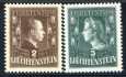 Image of  Liechtenstein MI 238-39 MNH (scan B)