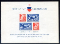 Afbeelding bij Liechtenstein Mi Blok 2 postfris (scan C)