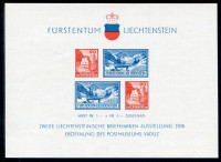 Afbeelding bij Liechtenstein Mi Blok 2 postfris (scan B)