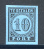 Image of  Dutch Indies Proof postage 4p hinged (scan A)