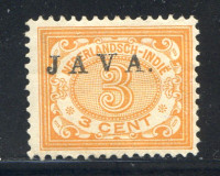 Afbeelding bij Dutch Indies NVPH 67a hinged (scan B)
