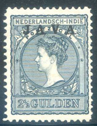 Afbeelding bij Dutch Indies NVPH 80a hinged + hallmark  (scan SM 