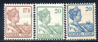 Afbeelding bij Dutch Indies NVPH 119-21 MNH (scan E)