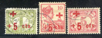 Afbeelding bij Dutch Indies NVPH 135-37 used (scan A)