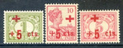Image of  Dutch Indies NVPH 135-37 MNH (scan B)