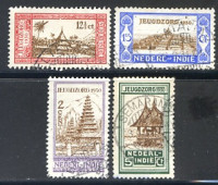 Afbeelding bij Dutch Indies NVPH 167-70 used (scan A)