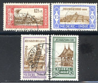 Afbeelding bij Dutch Indies NVPH 167-70 used (scan C)