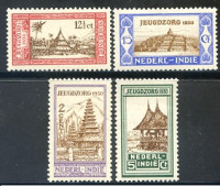 Afbeelding bij Dutch Indies NVPH 167-70 MNH (scan F)