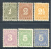 Image of  Dutch Indies NVPH 17-22 hinged (scan A)