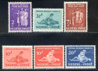 Afbeelding bij Ned Indië NVPH 266-71 postfris (scan E)