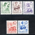 Image of  Dutch Indies NVPH 293-97 hinged (scan E)
