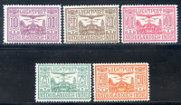 Afbeelding bij Dutch Indies NVPH Airmail LP 6-10 hinged (scan B)