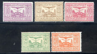 Afbeelding bij Dutch Indies NVPH Airmail 6-10 MNH (scan C)