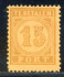 Image of  Dutch Indies NVPH postage due 3 hinged (scan A)