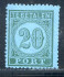 Image of  Dutch Indies NVPH Postage due 4 hinged (scan A)