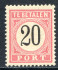 Image of  Dutch Indies NVPH postage due 9B T I hinged (scan B)