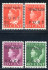 Image of  Dutch Indies NVPH postae due 49-52 hinged (scan E)