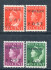 Image of  Dutch Indies NVPH postage 49-52 MNH (scan B)