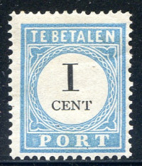 Afbeelding bij Netherlands NVPH postage 3 A T I hinged (scan A)