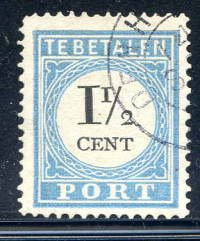 Afbeelding bij Netherlands NVPH postage 4 A T II - used (scan A)