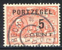 Afbeelding bij Netherlands NVPH postage 35 fa used (scan A)