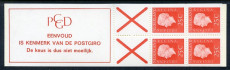 Afbeelding bij: Nederland NVPH Postzegelboekje 9f + TB postfris (scan D) 