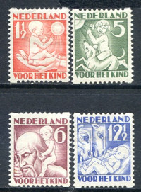 Afbeelding bij Nederland NVPH roltanding 86-89 ongebruikt (scan C)