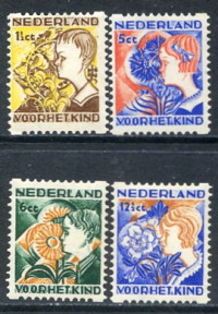 Afbeelding bij Nederland NVPH roltanding 94-97 postfris (scan B)