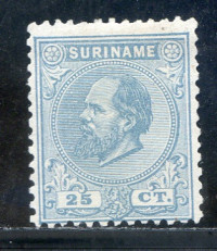 Afbeelding bij Surinam NVPH 10 hinged original no gum (scan B)