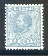 Afbeelding bij Suriname NVPH 10C postfris z gom (scan C)