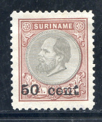 Afbeelding bij Suriname NVPH 39 hinged no gum (scan C)
