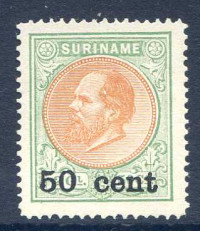 Afbeelding bij Suriname NVPH 40 postfris z gom (scan C)