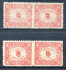Image of  Surinam NVPH 58a-59a MNH original no gum (scan SM) 