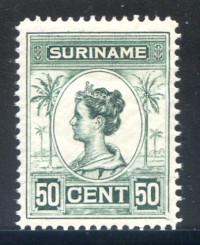 Afbeelding bij Surinam NVPH 100D MNH (scan D)