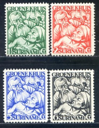 Afbeelding bij Suriname NVPH 141-44 postfris (scan F)