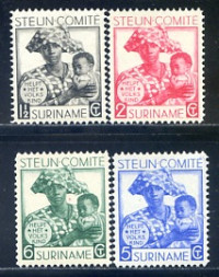 Afbeelding bij Suriname NVPH 146-49 postfris (scan F)
