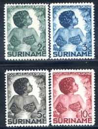 Afbeelding bij Suriname NVPH 179-82 postfris (scan D)