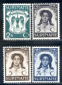 Afbeelding bij Suriname NVPH 183-86 postfris (scan D)