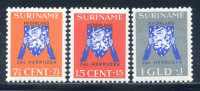Afbeelding bij Suriname NVPH 197-99 ongebruikt (scan A)