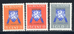 Image of  Surinam NVPH 197-99 hinged (scan B)
