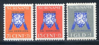Afbeelding bij Suriname NVPH 197-99 postfris  (scan D)