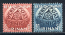 Afbeelding bij: Suriname NVPH 278-79 postfris (scan D)